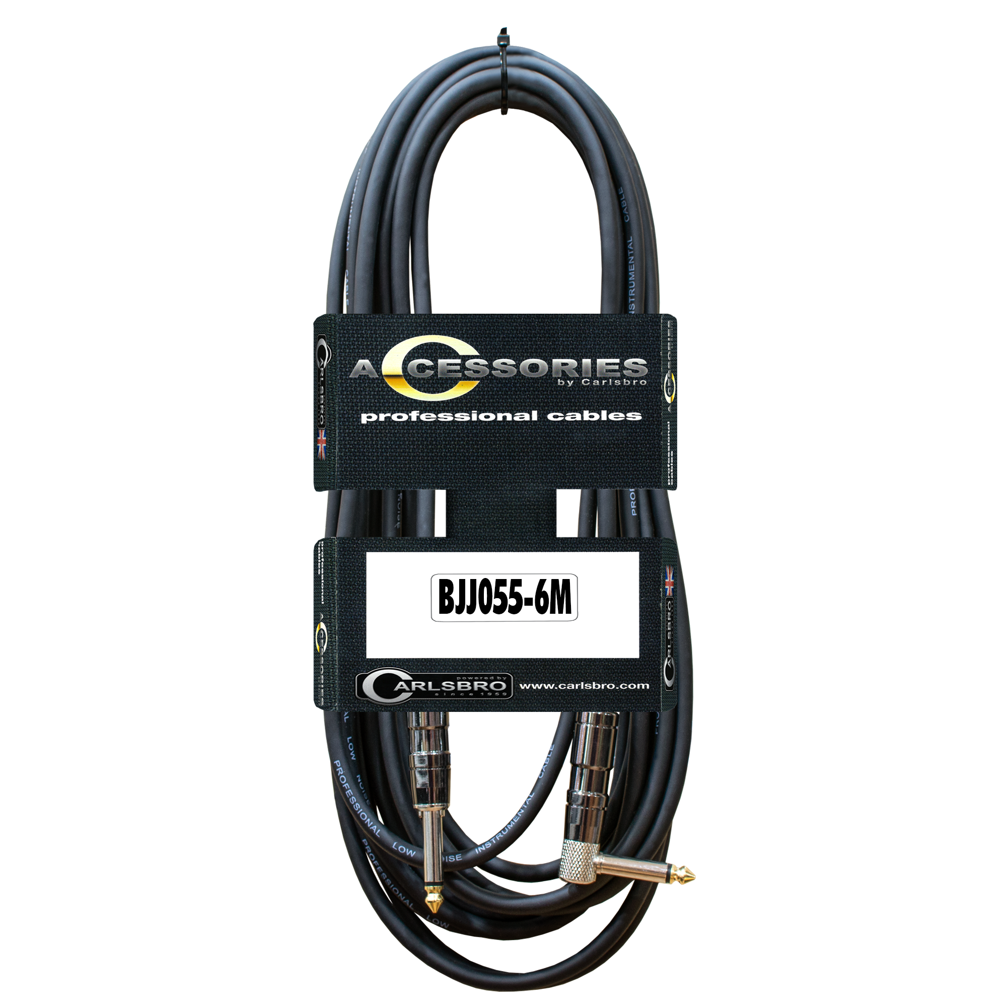 CARLSBRO BJJ055-6M Instrument Cable With Mute Function 6M