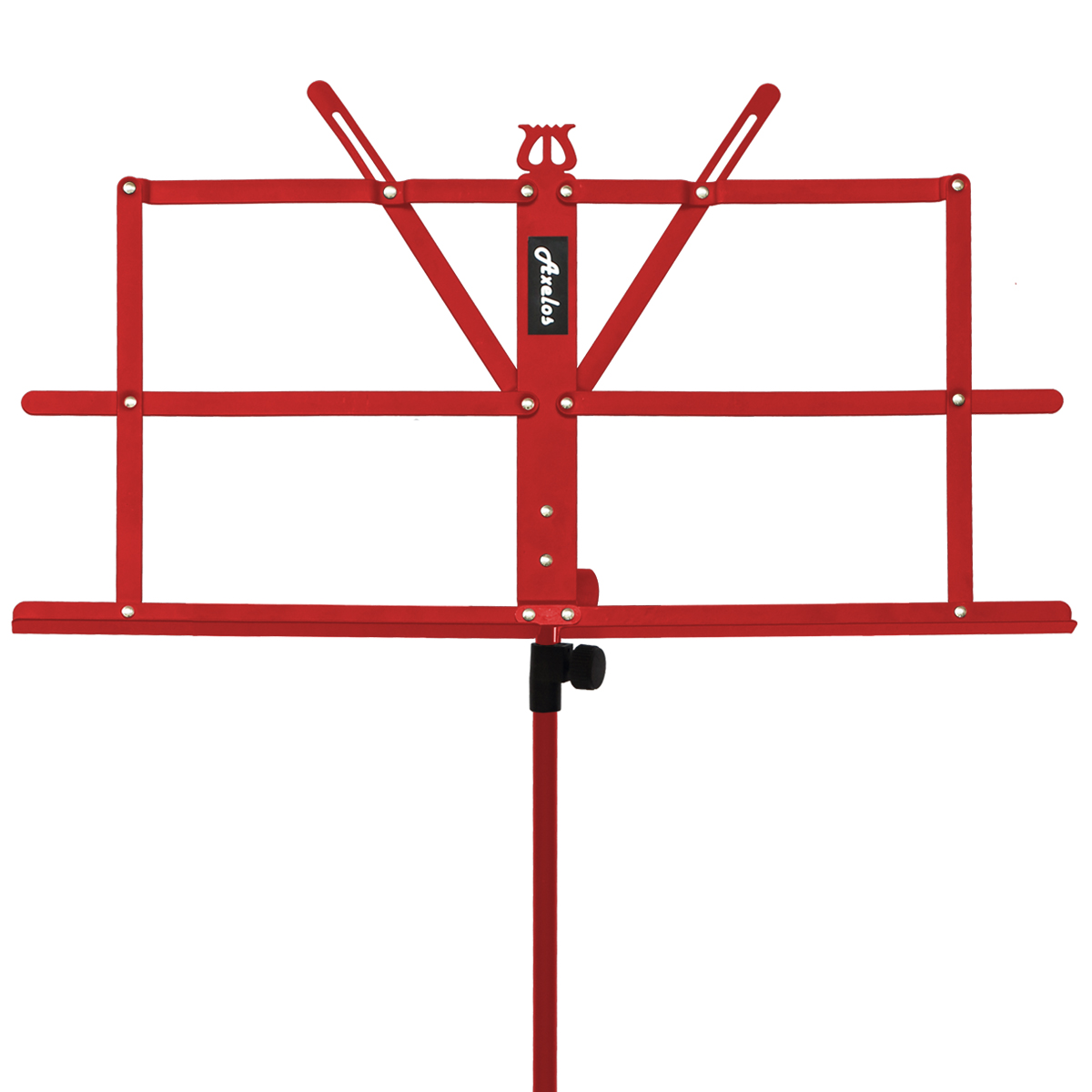 Axelos AXMS001RD: Light Weight Music Stand (Hot Chili Red)