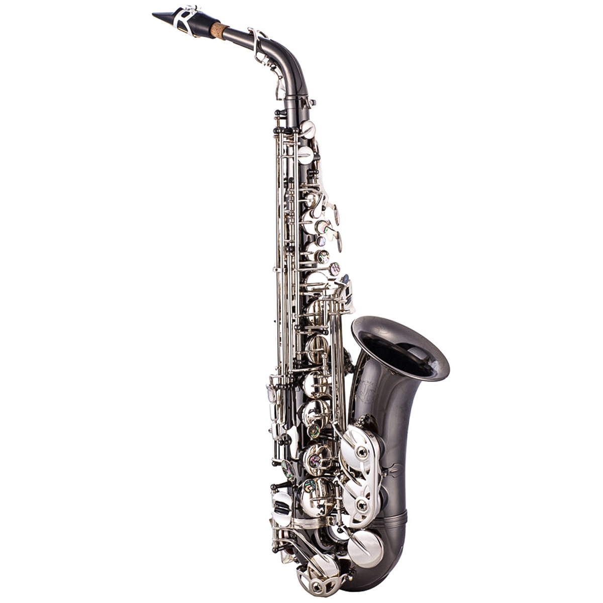 John Packer JP045BS: Alto Saxophone Eb Black With Silver Keys