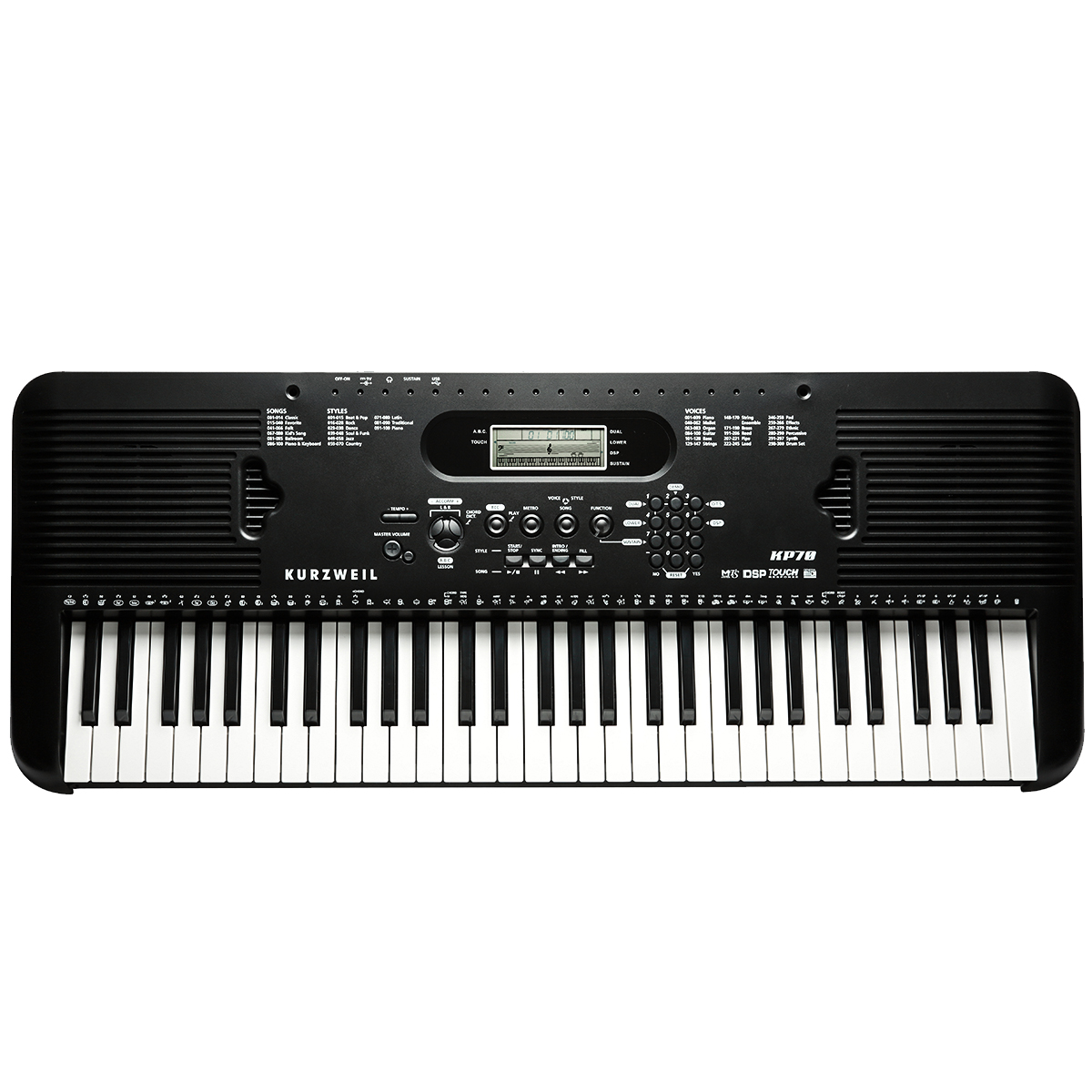 KURZWEIL KP70LB: Portable Arranger Keyboard