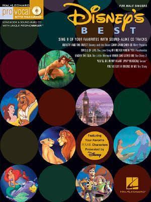 Disney's Best for Male singers with CD