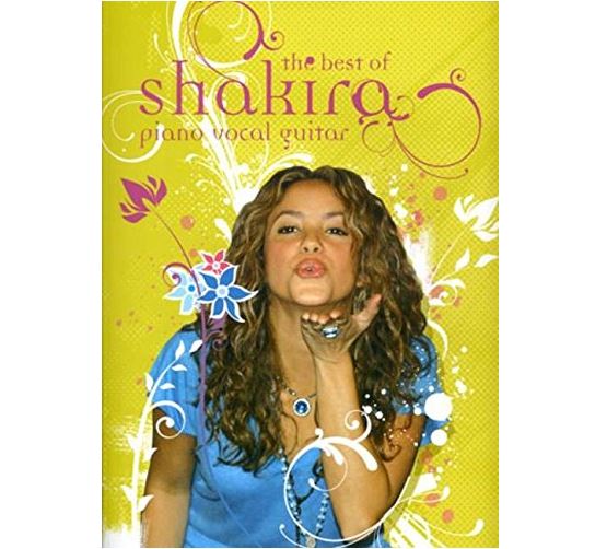 The Best of Shakira Piano vocal guitar