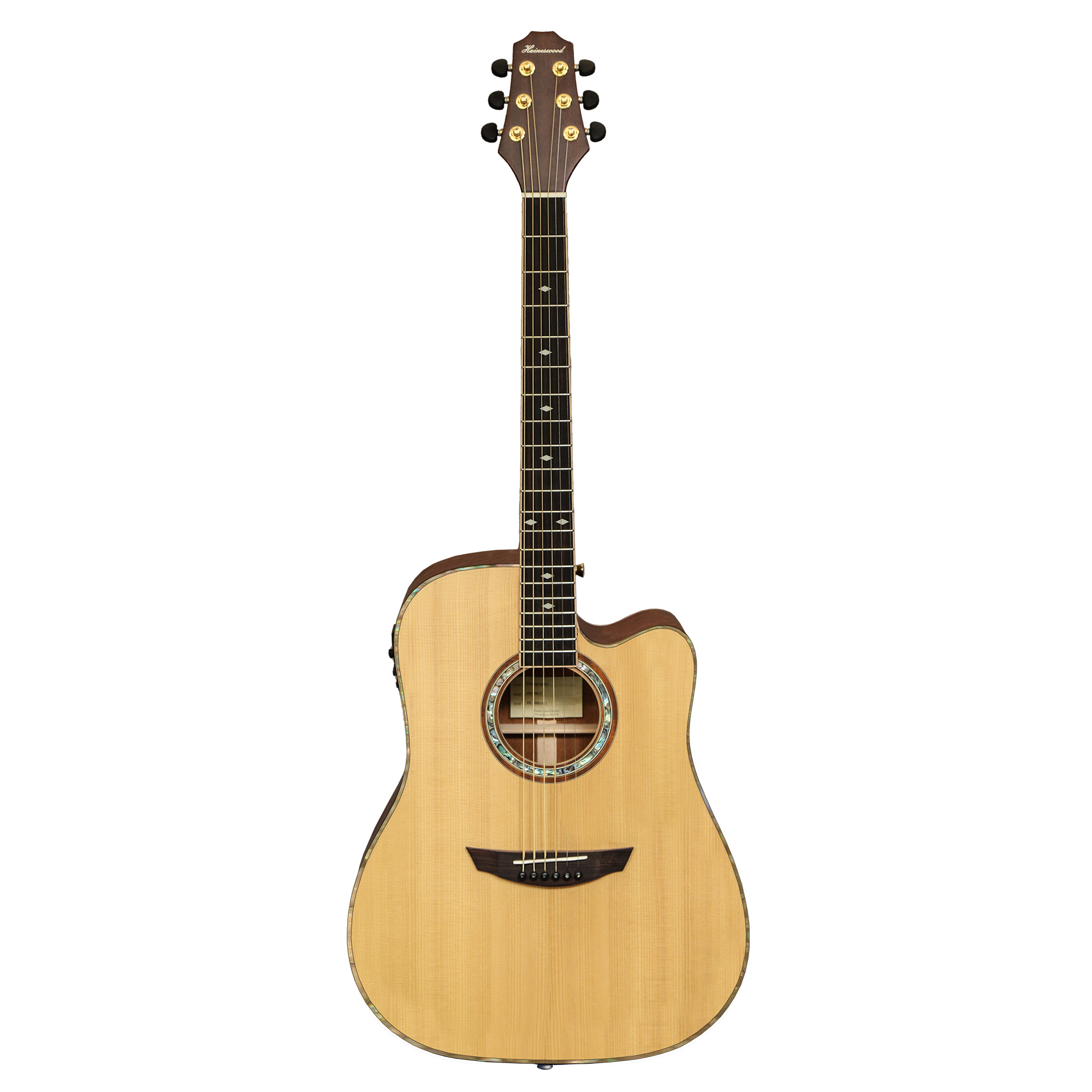 Haineswood Artist ARD85CE Dreadnought Cutaway Electro