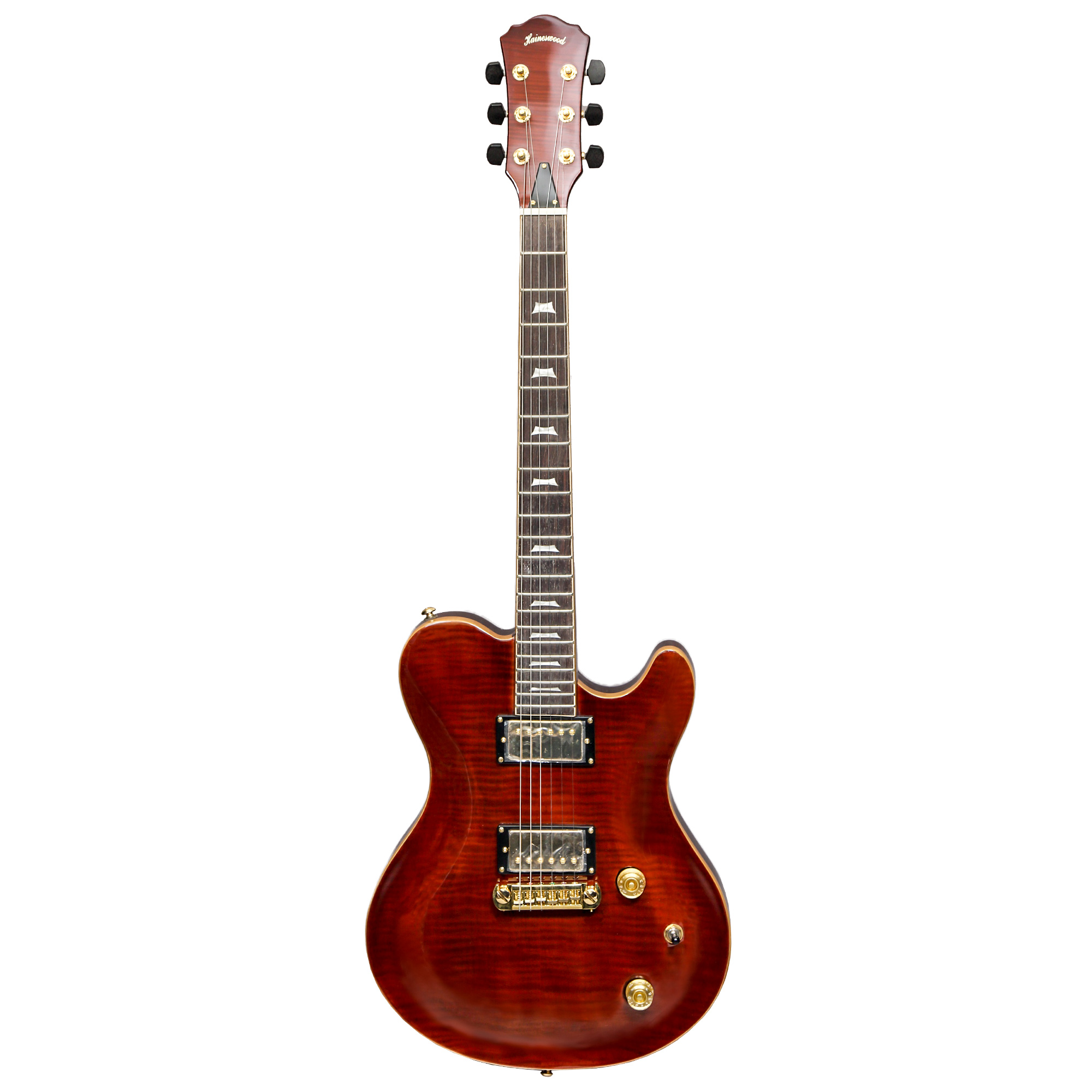 Haineswood Artist Series HGM-F Electric Guitar (Flamed Maple Natrual)