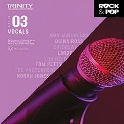 Trinity Rock & Pop 2018 Vocals Grade 3