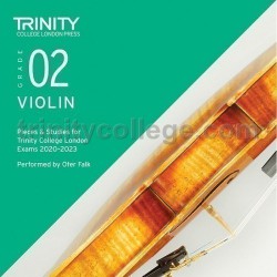 Violin Exam Pieces 2020–2023: Grade 2 CD, Trinity College London