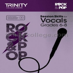 Rock & Pop Session Skills for Vocals, Grades 6–8 (+ CD)