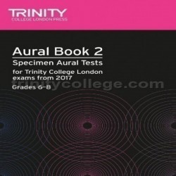 Aural Tests Book 2, from 2017 (Grades 6–8) (+ 2 CDs)