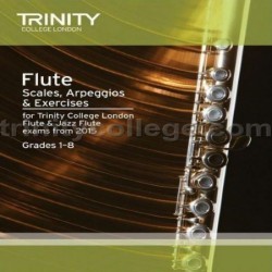 Flute & Jazz Flute Scales, Arpeggios & Exercises from 2015 Trinity College London