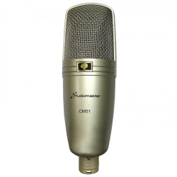 STUDIOMASTER CM51 Cardioid Condenser USB Microphone