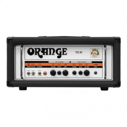 ORANGE TH30-BK: 30W Twin Channel Valve Guitar Amp Head (BLACK)