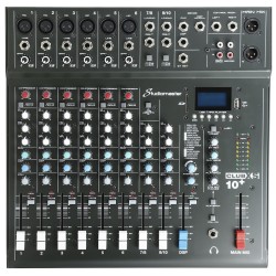 Studiomaster CLUBXS10+ 10 Channel Mixing Console With Bluetooth & DSP