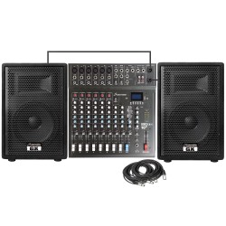 Studiomaster GX15APK 500 Watts RMS Complete PA System Combo