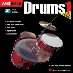 Fast Track : Drums - Book One with CD