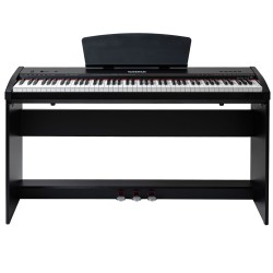 Dench P90-BK 88 Keys Digital Piano With Stand, Bluetooth & USB (Black)