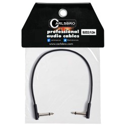 CARLSBRO BJJ213 - Flat Angled Instrument Patch Cable (20 Cm / 6 Inch)