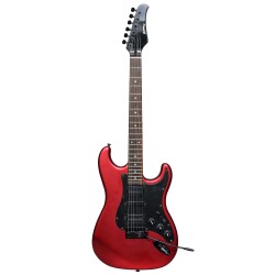 Haineswood Expedition Series ST-S-MCAR Strat Electric Guitar (Matt Candy Apple Red)